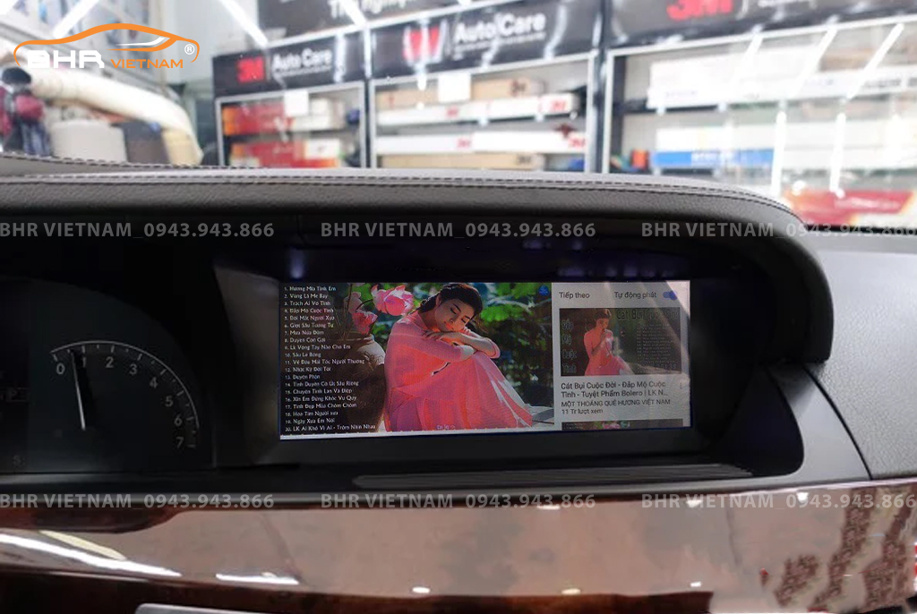 Giải trí Youtube, xem phim sống động trên màn hình DVD Android Flycar Mercedes S Class W221 (S350, S500, S550) 2005 - 2013