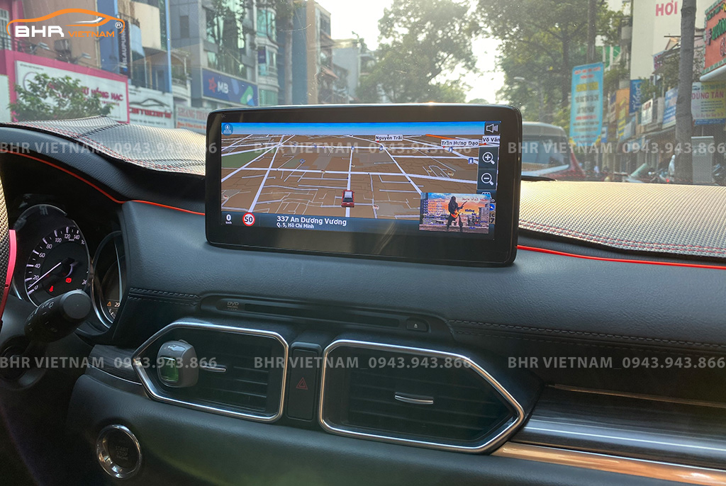 Bản đồ chỉ đường thông minh: Vietmap, Navitel, Googlemap trên Zestech liền camera 360  Mazda CX5 2017 - nay
