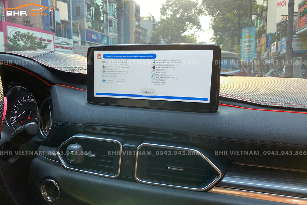 Điều khiển bằng giọng nói thông minh màn hình Zestech liền camera 360 Mazda CX5 2017 - nay