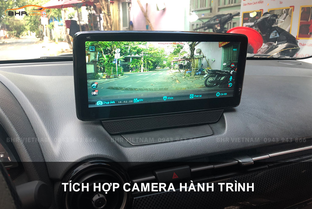 Màn hình Zestech Mazda 2 tích hợp camera hành trình ghi lại mọi khoảnh khắc đáng nhớ  