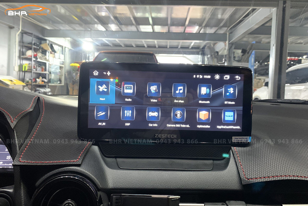 Màn hình ô tô Zestech Mazda 2 - màn hình Android nguyên khối sang trọng