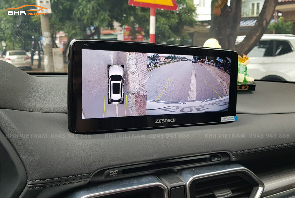 Màn hình Android ô tô Zestech Mazda - Màn hình DVD tích hợp camera 360