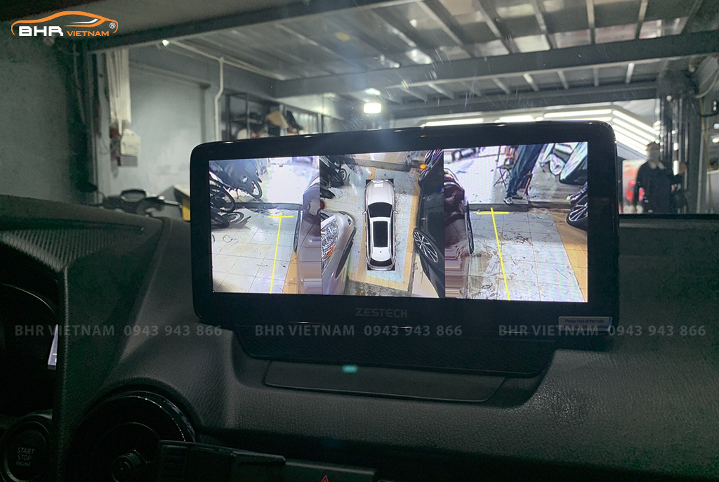 Màn hình Zestech Mazda - Màn hình Android liền camera 360