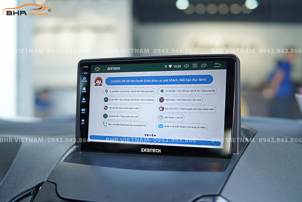 Điều khiển bằng giọng nói thông minh màn hình Zestech Z500 Ford Ecosport 2013 - nay