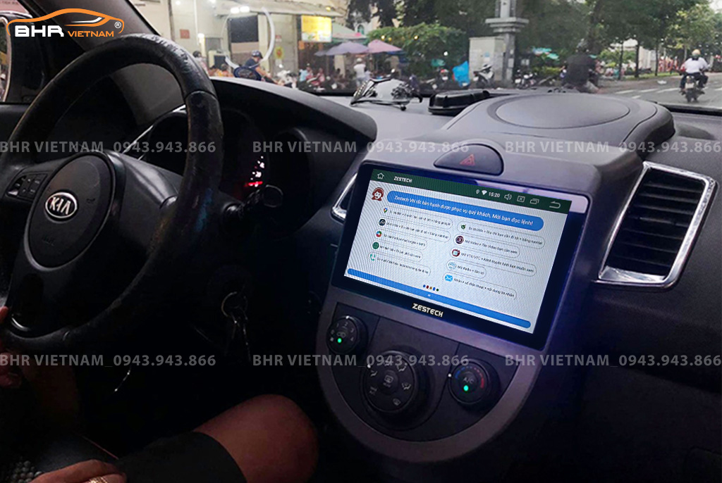 Điều khiển bằng giọng nói thông minh màn hình Zestech Z500 Kia Soul 2009 - 2012