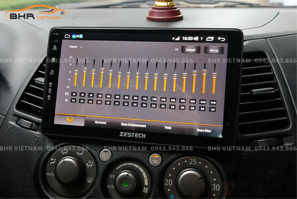 Trải nghiệm âm thanh DSP 8 kênh trên màn hình Zestech Z500 Mitsubishi Grandis 2003 - 2011