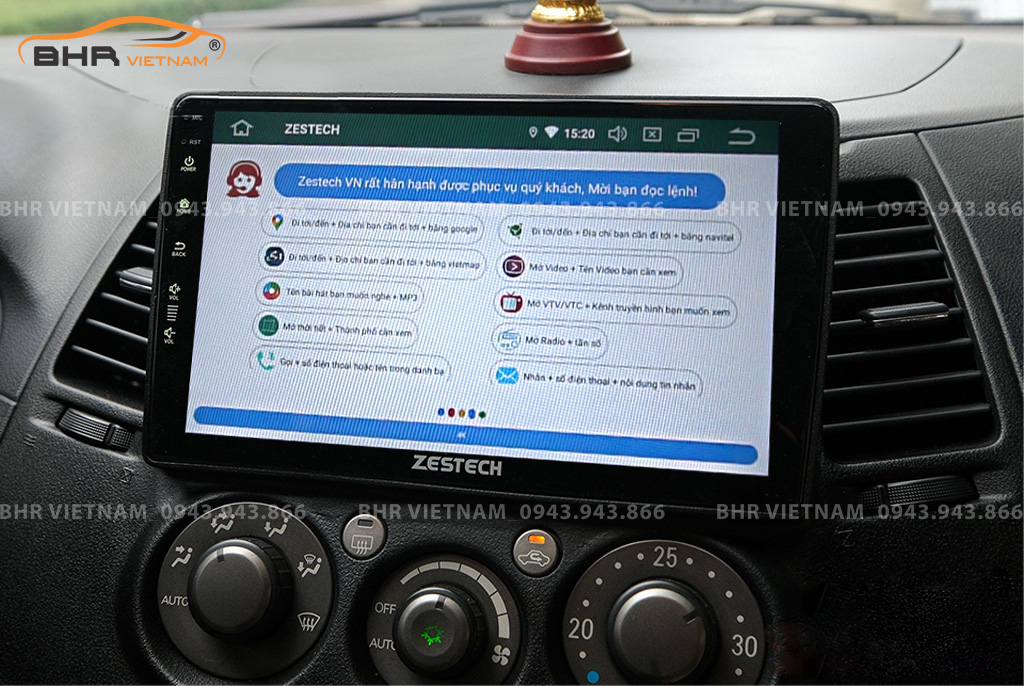 Điều khiển bằng giọng nói thông minh màn hình Zestech Z500 Mitsubishi Grandis 2003 - 2011