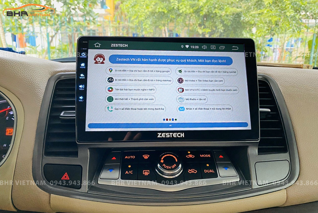 Điều khiển bằng giọng nói thông minh màn hình Zestech Z500 Nissan Teana 2008 - 2013