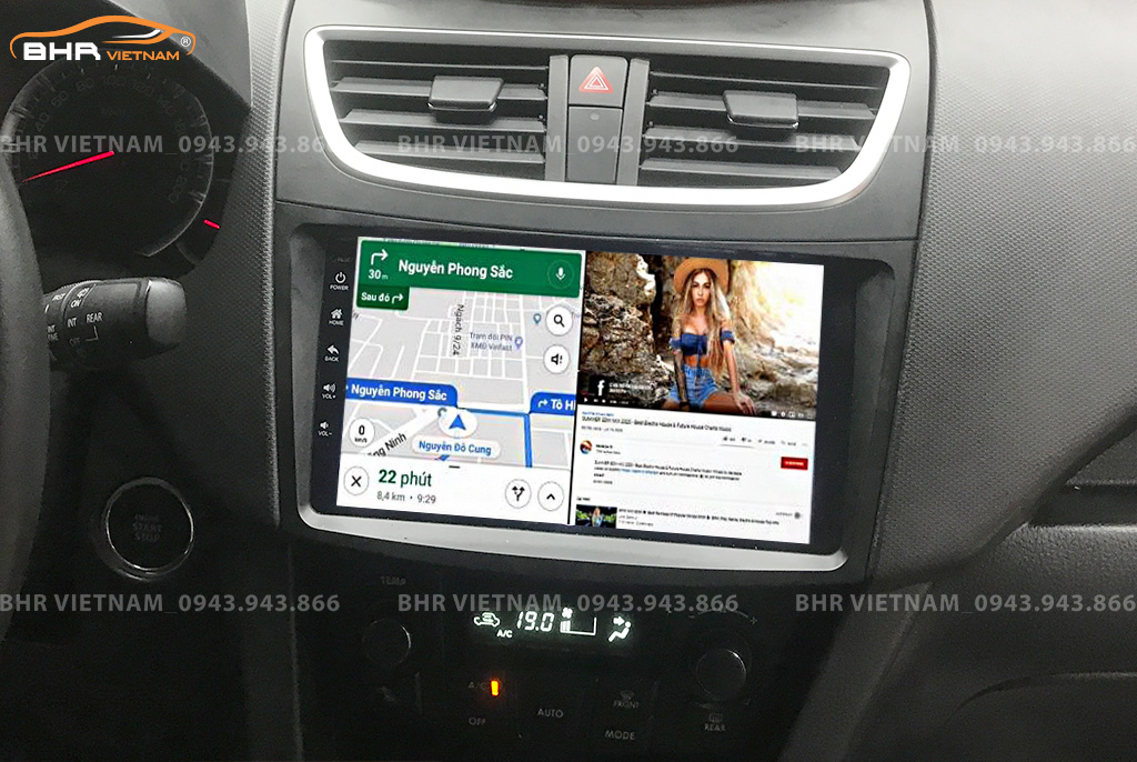 Màn hình ô tô Zestech Z500 Suzuki Swift 2014 - 2018