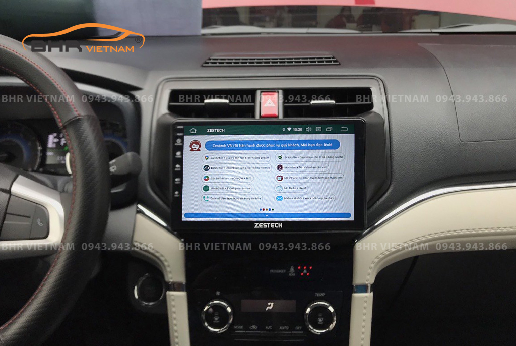 Điều khiển bằng giọng nói thông minh màn hình Zestech Z500 Toyota Rush 2018 - nay