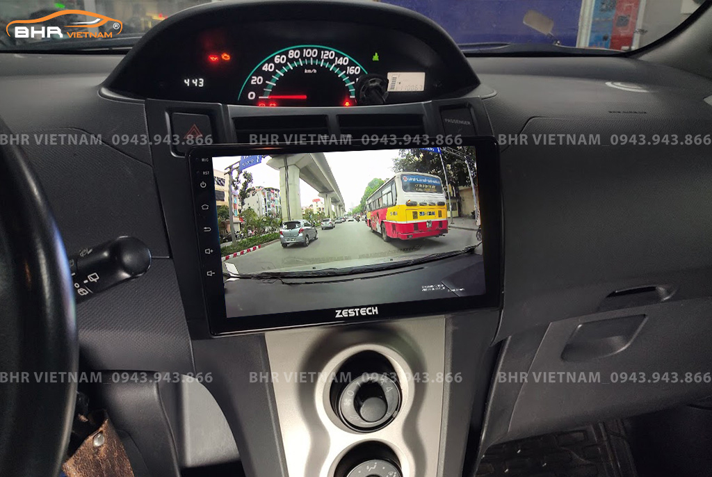  Màn hình DVD Zestech Z500 Toyota Yaris 2006 - 2013 tích hợp camera hành trình 