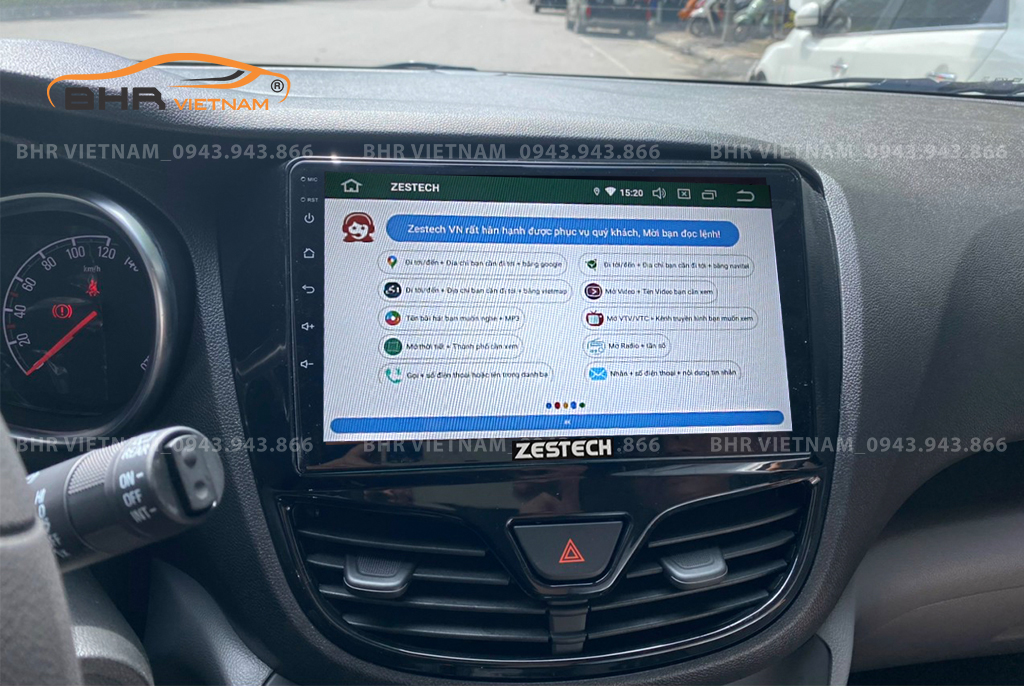 Điều khiển bằng giọng nói thông minh màn hình Zestech Z500 Vinfast Fadil 2019 - nay