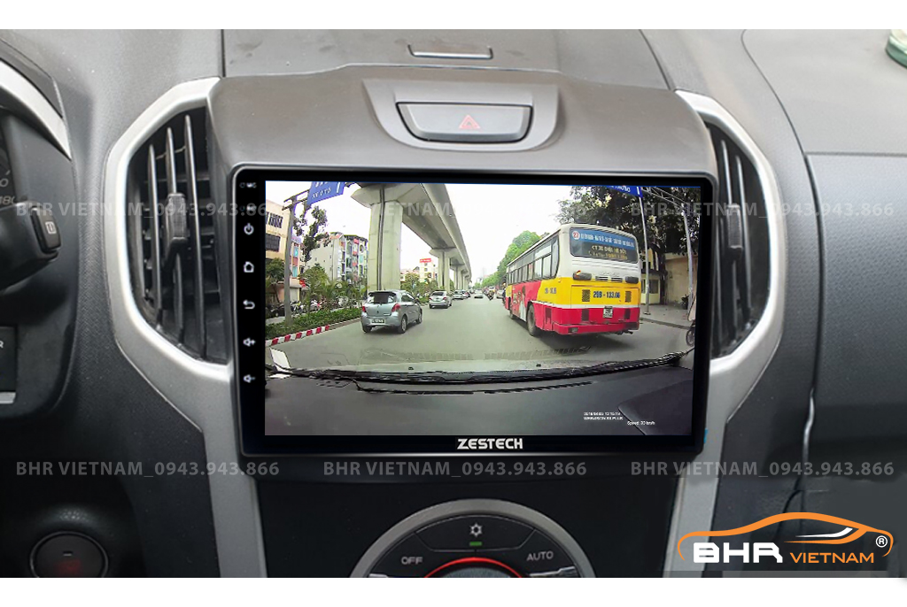  Màn hình DVD Zestech Z800 Pro Chevrolet Colorado 2011 - 2016 tích hợp camera hành trình