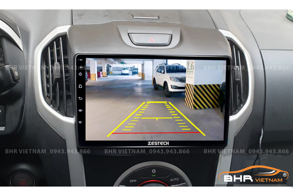  Màn hình DVD Zestech Z800 Pro Chevrolet Colorado 2011 - 2016 tích hợp camera lùi