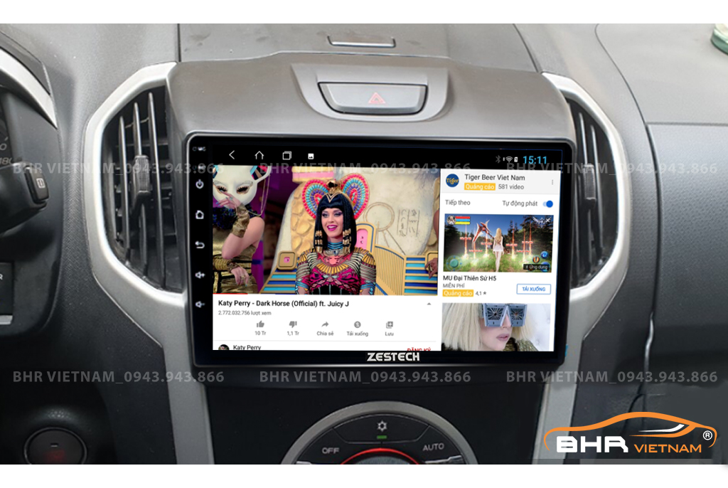 Màn hình ô tô Zestech Z800 Pro Chevrolet Colorado 2011 - 2016