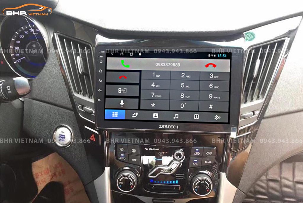 Kết nối điện thoại trên màn hình Zestech Z800 Pro Kia Cerato 2013 - 2018