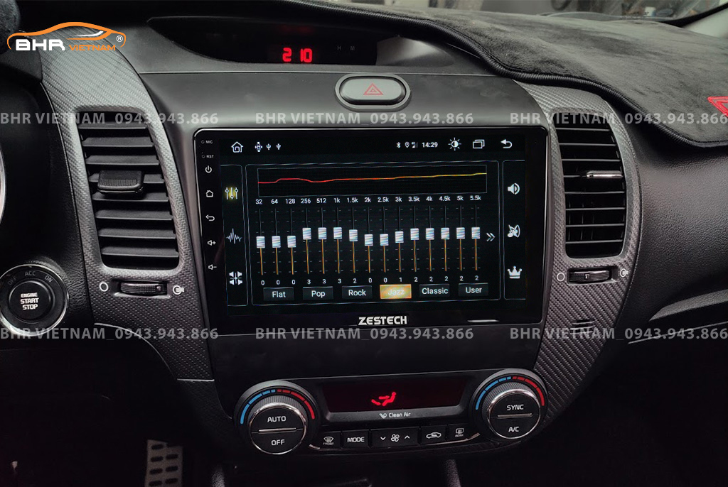 Trải nghiệm âm thanh DSP 16 kênh trên màn hình Zestech Z800 Pro Kia Cerato 2013 - 2018