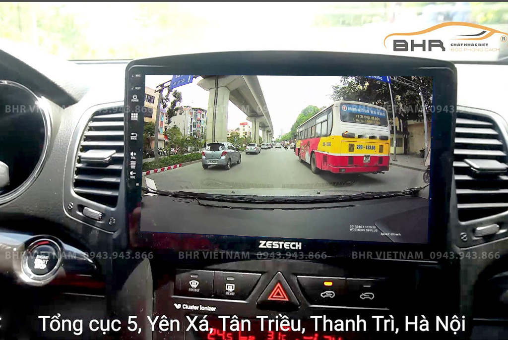 Màn hình DVD Zestech Z800 Pro Kia Sorento 2009 - 2013 tích hợp camera hành trình