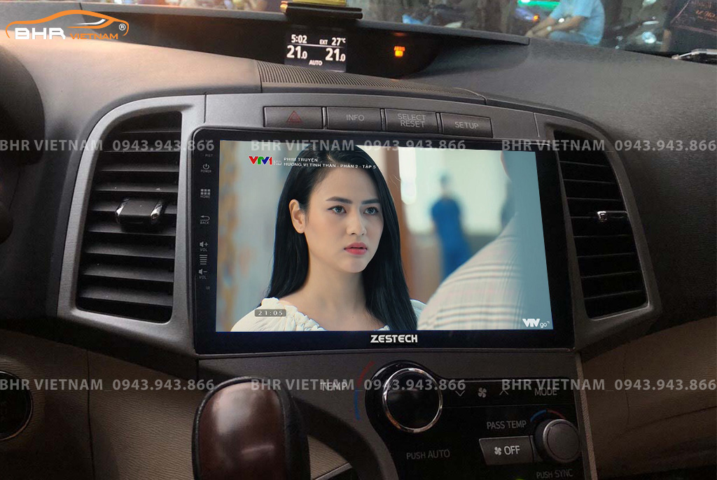 Giải trí Youtube, xem phim sống động trên màn hình Zestech Z800 Pro Toyota Venza 2009 - 2015