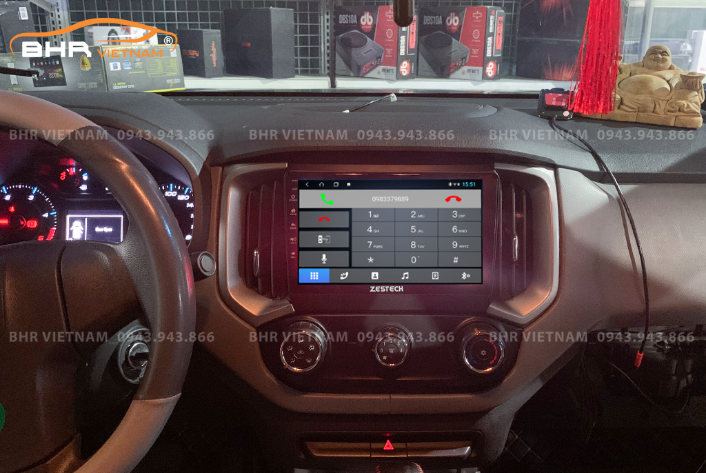 Kết nối điện thoại trên màn hình Zestech Z800+ Chevrolet Trailblazer 2017 - nay