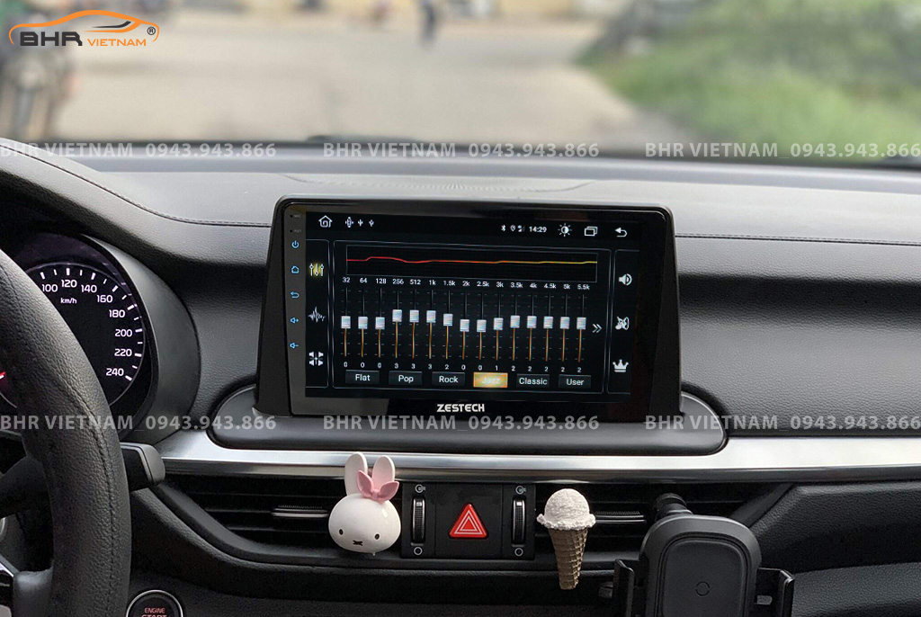 Trải nghiệm âm thanh DSP 8 kênh trên màn hình Zestech Z800+ Kia Cerato 2019 - nay