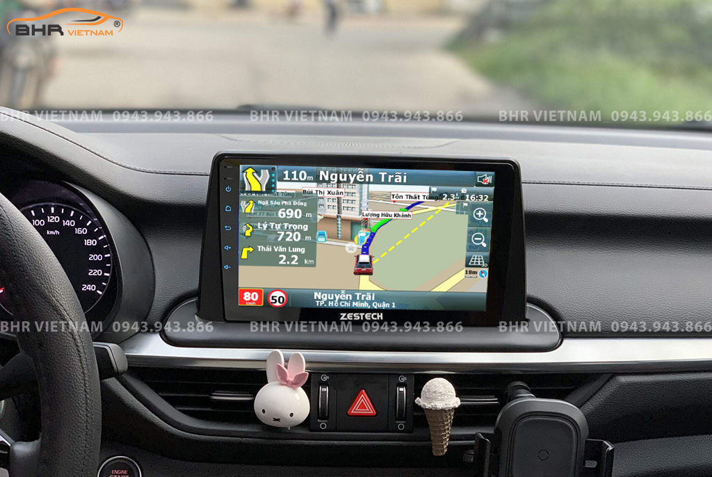 Bản đồ chỉ đường thông minh: Vietmap, Navitel, Googlemap trên Zestech Z800+ Kia Cerato 2019 - nay