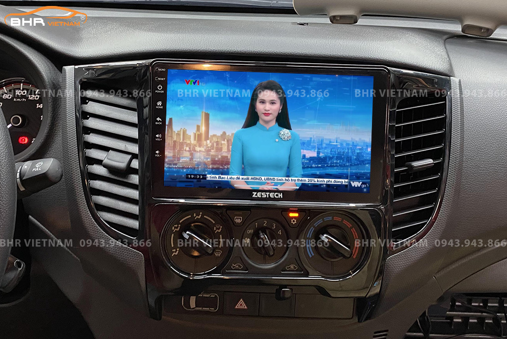 Giải trí Youtube, xem phim sống động trên màn hình Zestech Z800+ Mitsubishi Triton 2020 - nay