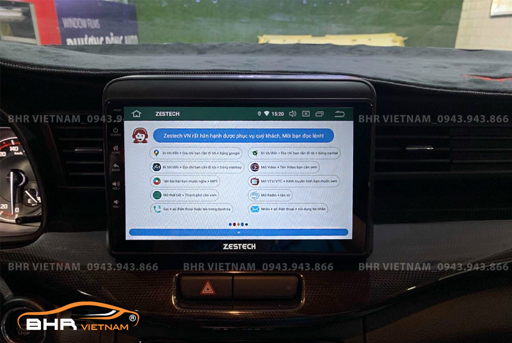 Điều khiển bằng giọng nói thông minh màn hình Zestech Z800+ Suzuki XL7 2019 - nay