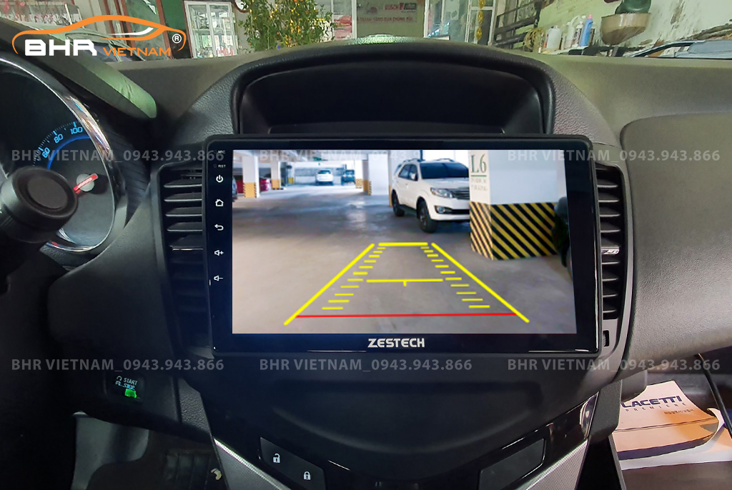  Màn hình DVD Zestech Z800 New Daewoo Lacetti CDX 2009 - 2011 tích hợp camera lùi