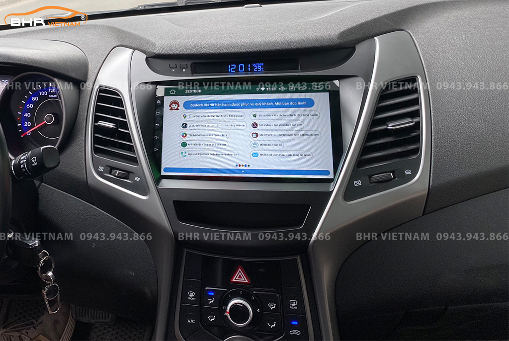 Điều khiển bằng giọng nói thông minh màn hình Zestech Z800 New Hyundai Elantra 2011 - 2015