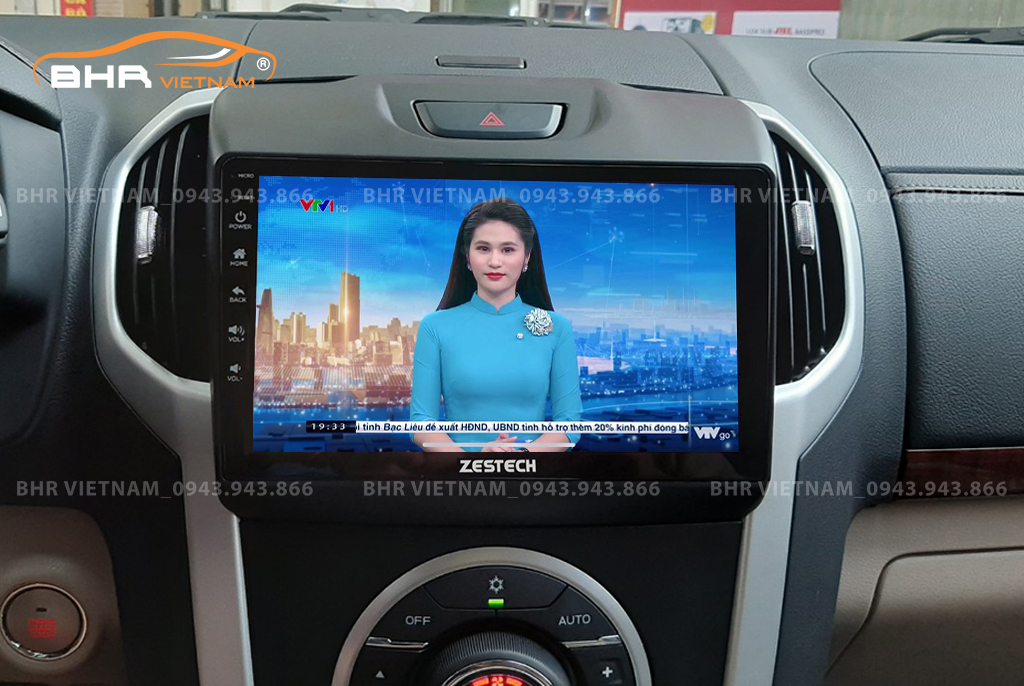 Màn hình ô tô Zestech Z800 New Isuzu Dmax 2013 - nay