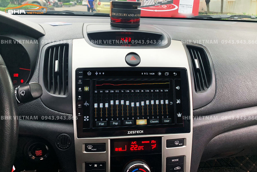 Trải nghiệm âm thanh DSP 8 kênh trên màn hình Zestech Z800 New Kia Cerato 2008 - 2012