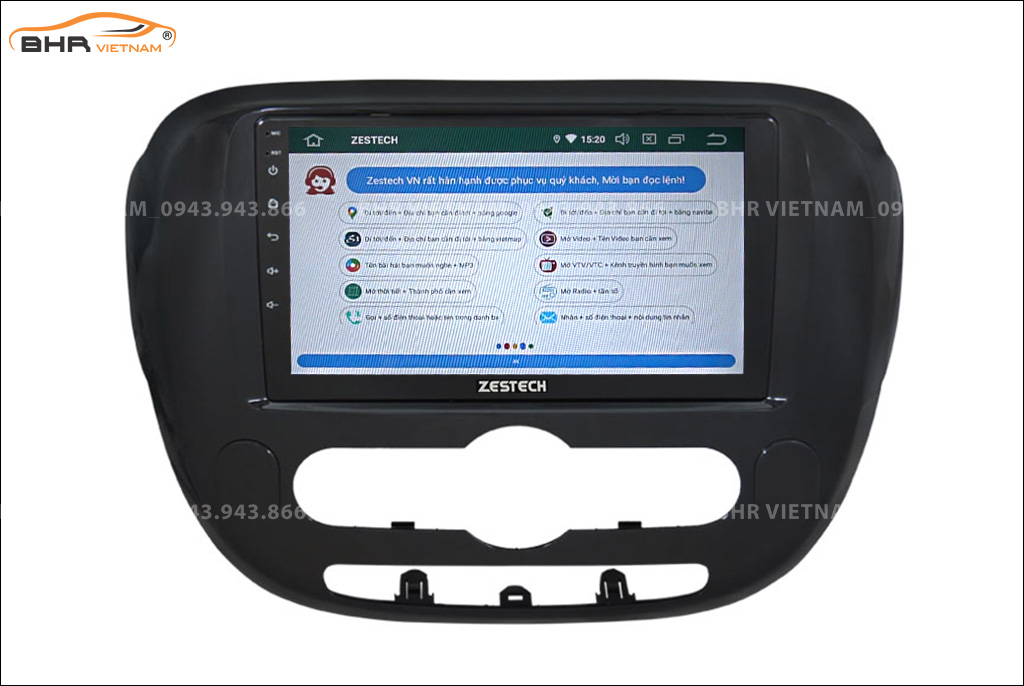 Điều khiển bằng giọng nói thông minh màn hình Zestech Z800 New Kia Soul 2013 - 2019