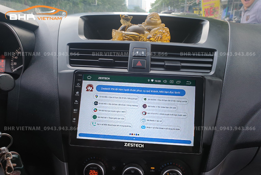 Điều khiển bằng giọng nói thông minh màn hình Zestech Z800 New Mazda BT50 2013 - nay
