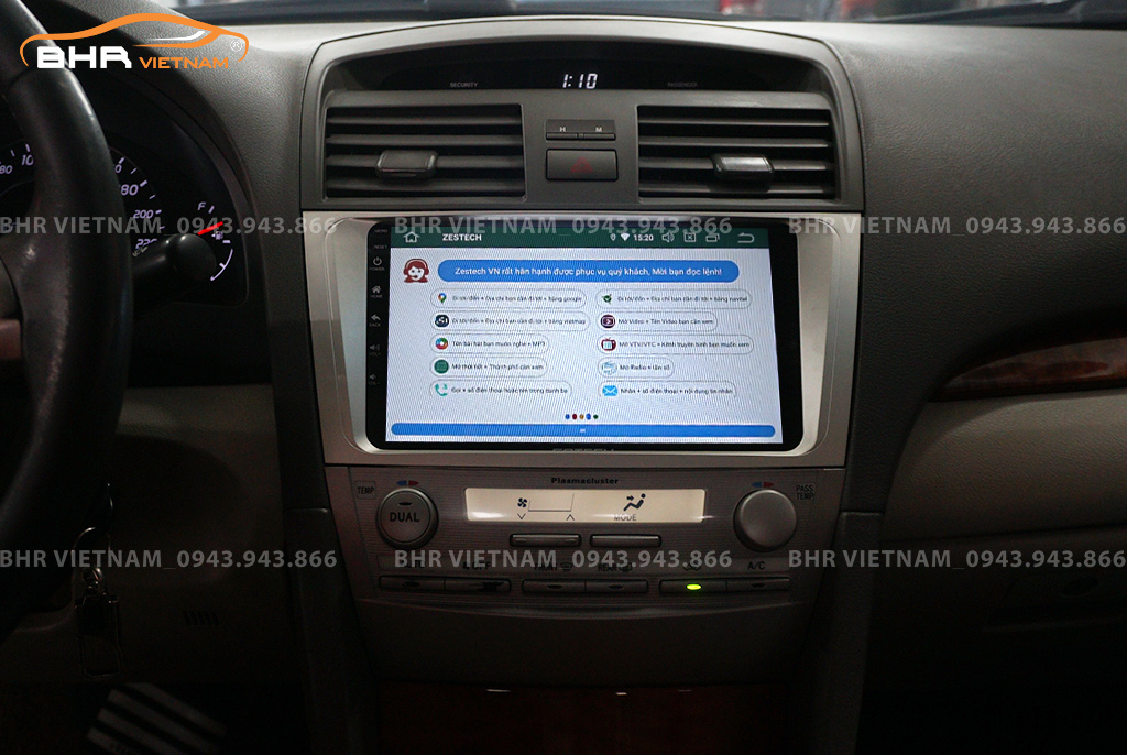 Điều khiển bằng giọng nói thông minh màn hình Zestech Z800 New Toyota Camry 2006 - 2011