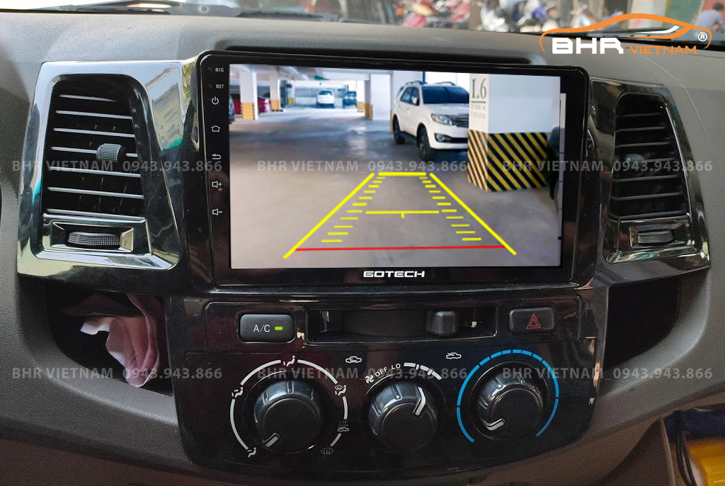  Màn hình DVD Zestech Z800 New Toyota Fortuner 2005 - 2016 tích hợp camera lùi