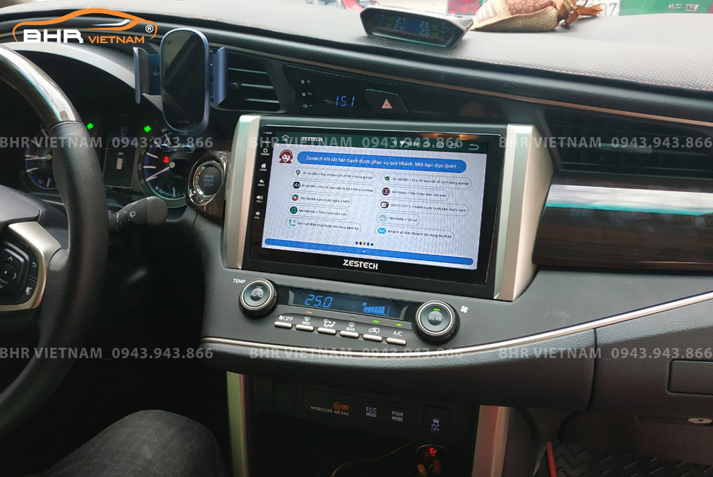 Điều khiển bằng giọng nói thông minh màn hình Zestech Z800 New Toyota Innova 2016 - nay