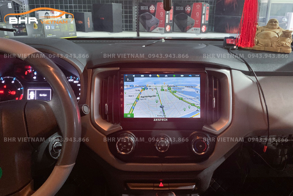 Bản đồ chỉ đường thông minh: Vietmap, Navitel, Googlemap trên Zestech Z800 Pro+ Chevrolet Colorado 2017 - nay