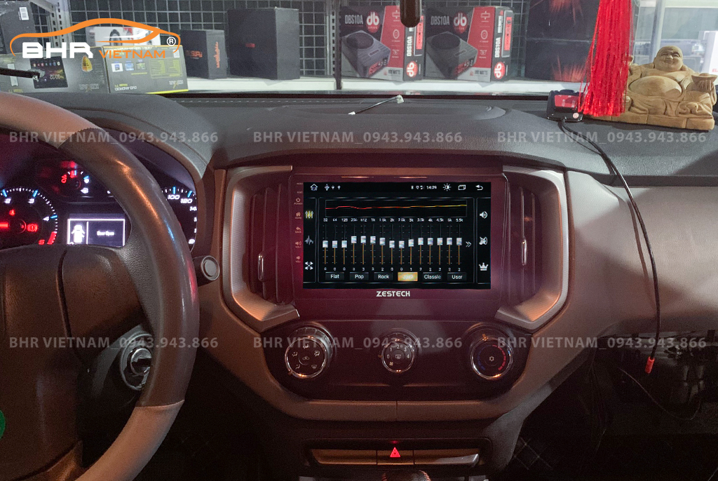 Trải nghiệm âm thanh DSP 16 kênh trên màn hình Zestech Z800 Pro+ Chevrolet Colorado 2017 - nay