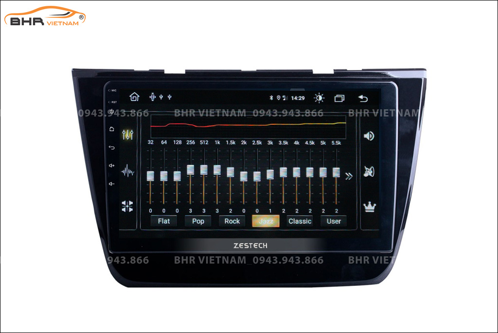 Trải nghiệm âm thanh DSP 16 kênh trên màn hình Zestech Z800 Pro+ MG ZS 2018 - nay