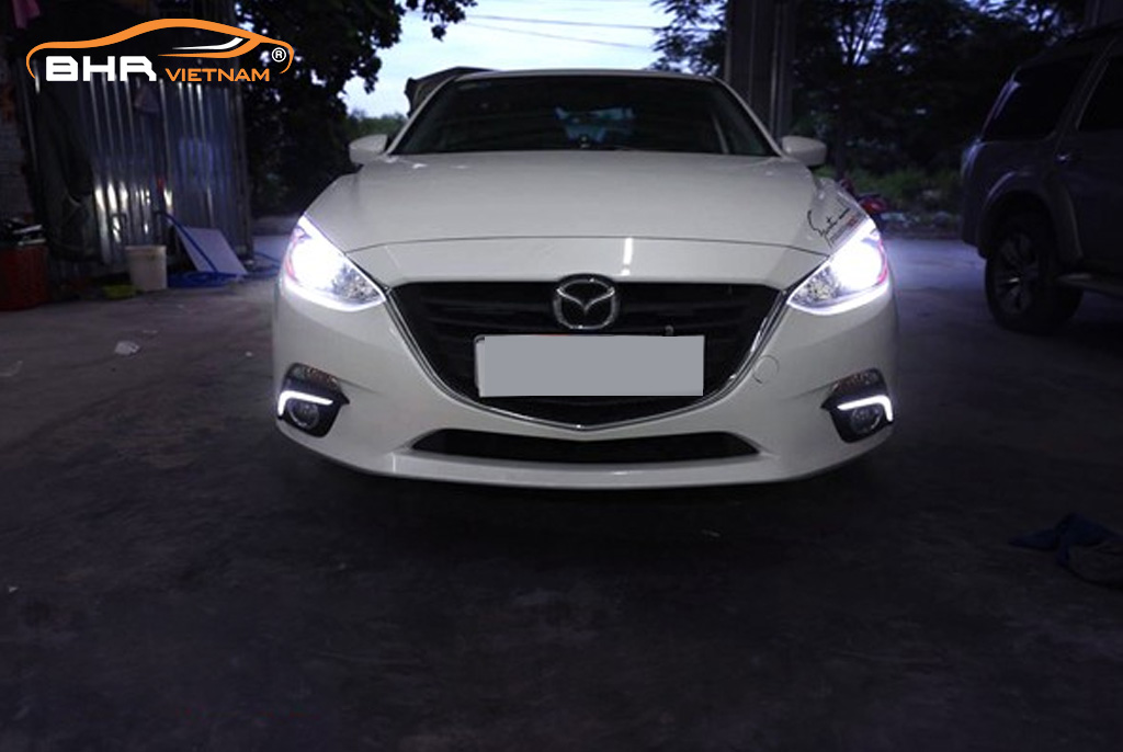 Đèn bi LED Zestech A5 Mazda 2 siêu phẩm chiếu sáng vào ban đêm
