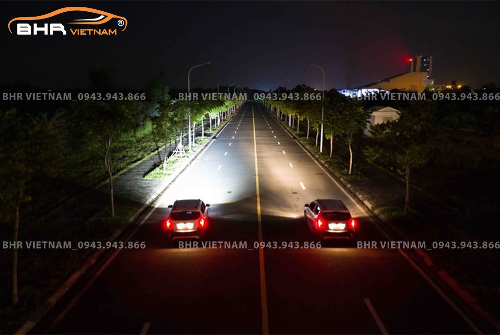 Đèn Bi LED Zestech A7 hiệu quả chiếu sáng vượt trội so với đèn Halogen
