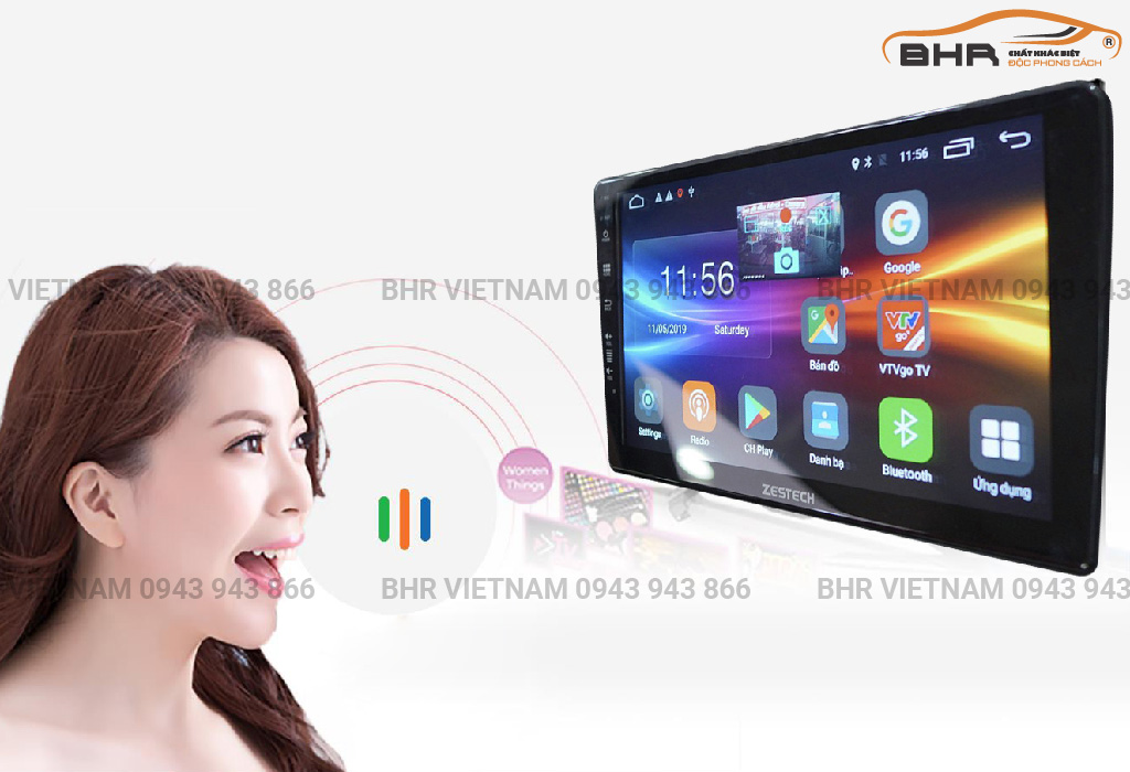 Điều khiển bằng giọng nói thông minh trên màn hình Zestech