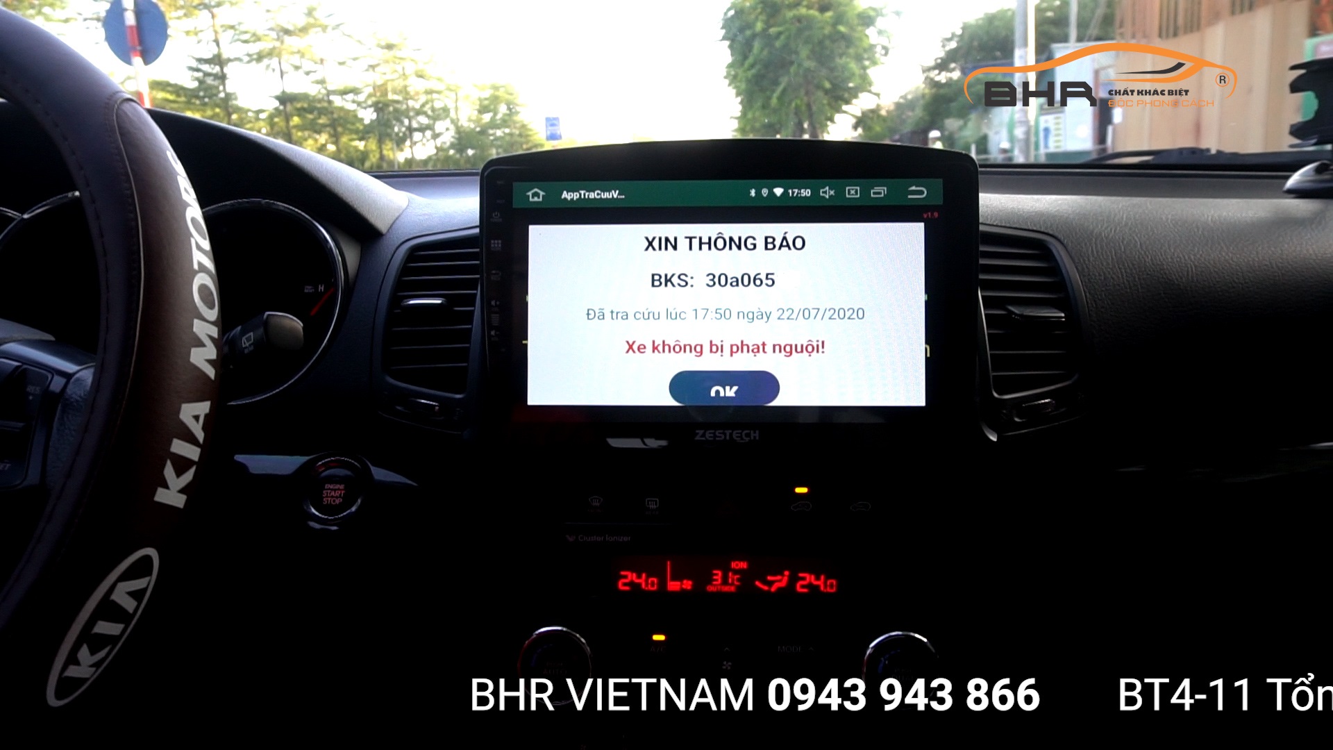 Màn hình Zestech với nhiều tính năng cao cấp đáp ứng nhu cầu giải trí, lái xe an toàn