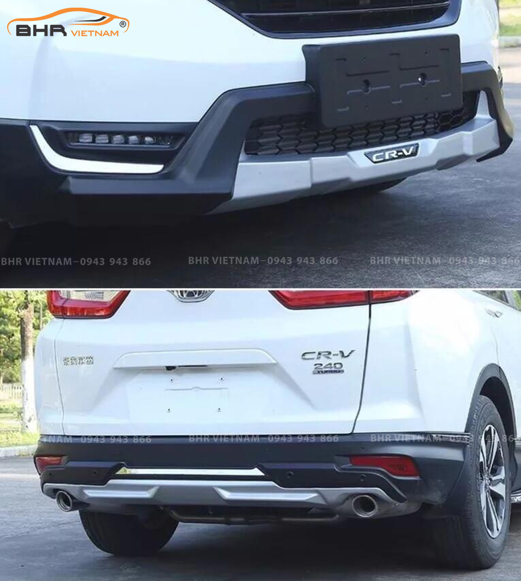 Bộ lip cản trước và sau cho xe Honda CRV