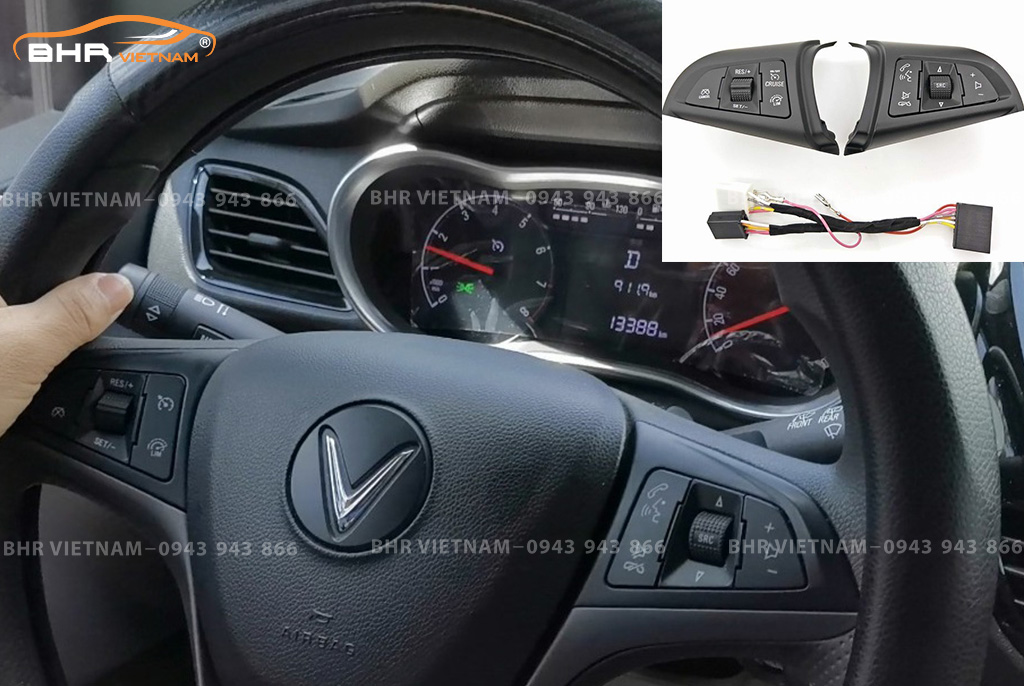 Bộ điều khiển vô lăng theo xe cho Vinfast Fadil